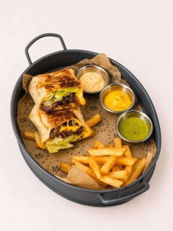 BEEF’N CHEDDAR WRAP